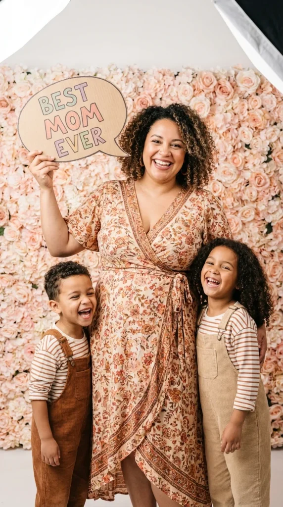 Mother's Day photo booth props DIY