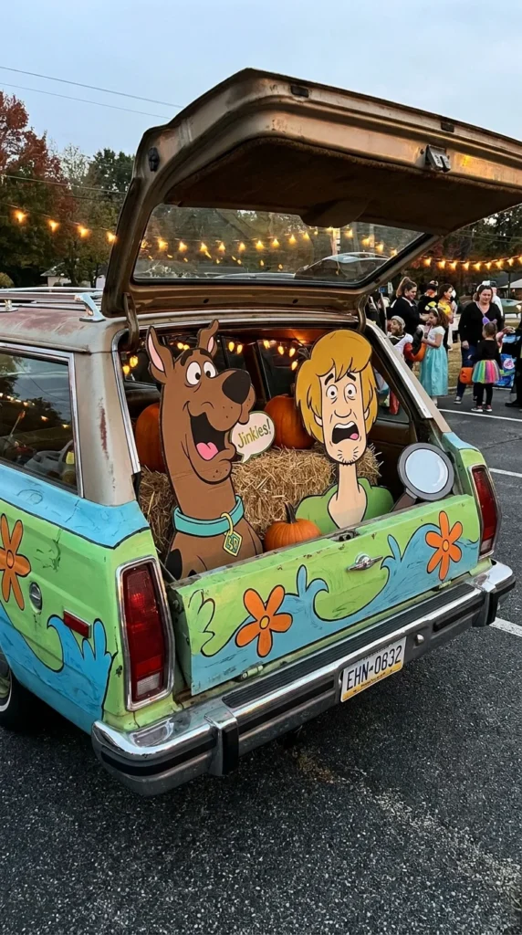 Mystery Machine trunk or treat