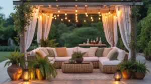 Outdoor Pavilion Decor Ideas