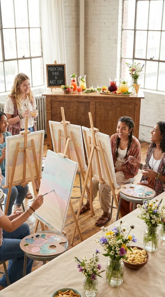 Paint sip teen birthday