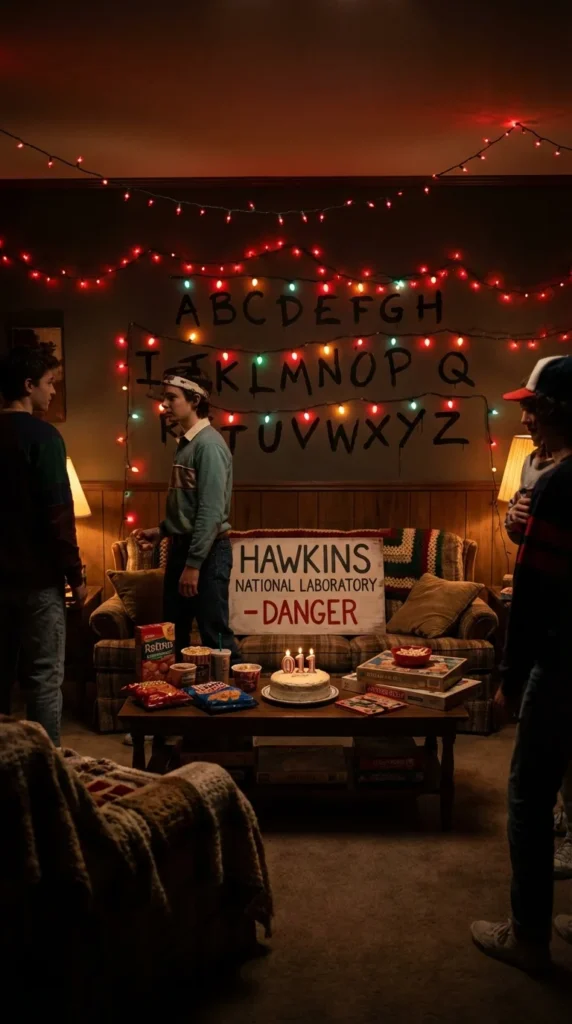 Stranger Things birthday party ideas
