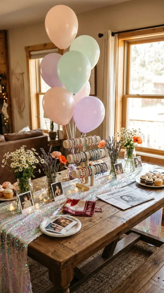 Taylor Swift birthday party theme
