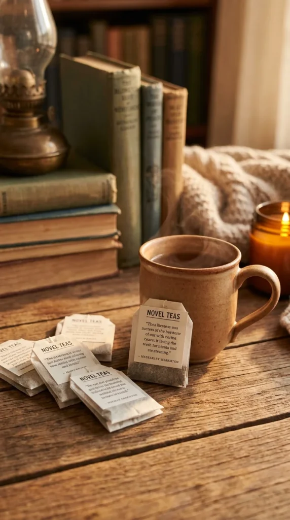 Thoughtful gifts for novelists tea