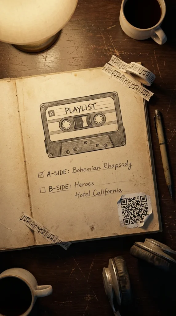 Valentine's Day scrapbook for him