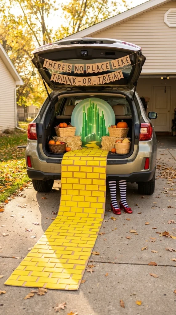 Wizard of Oz trunk or treat