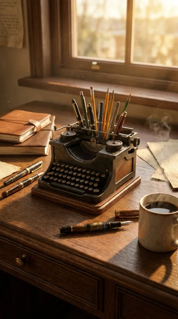 Writer desk gift organizer
