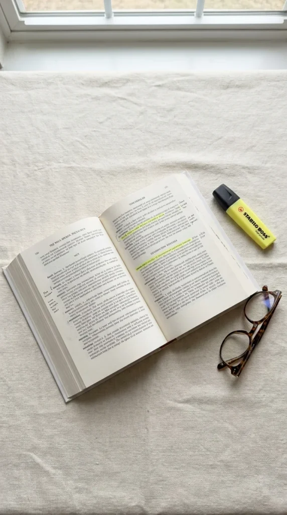 Writing tools and supplies book