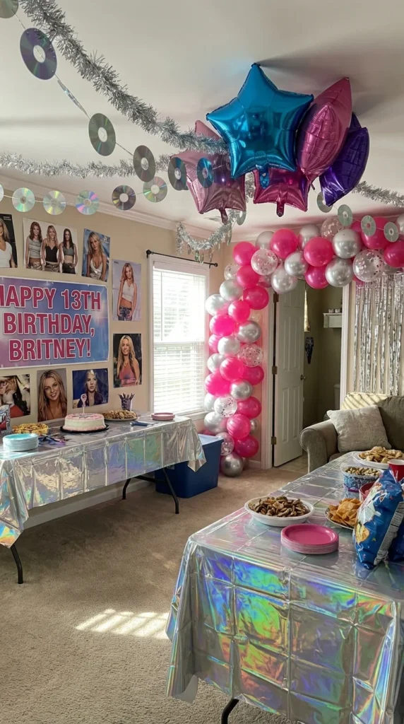 Y2K throwback birthday party