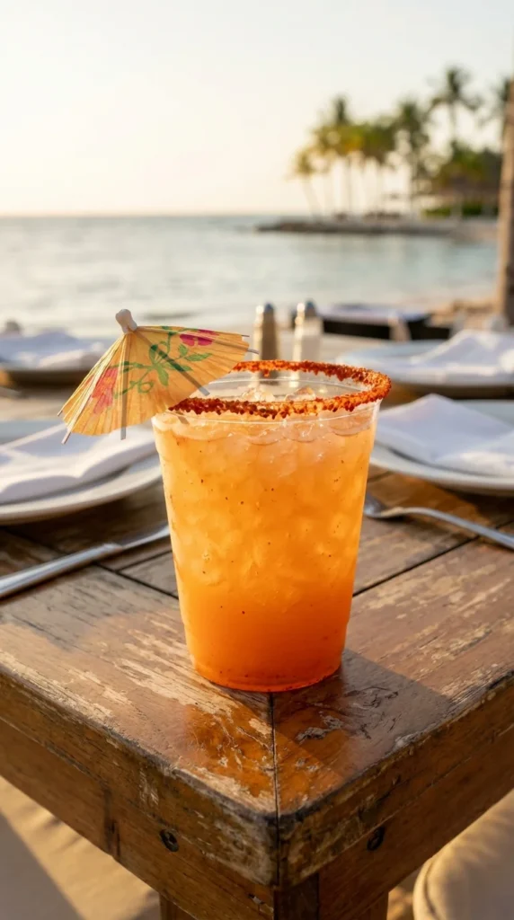 beach wedding signature drinks