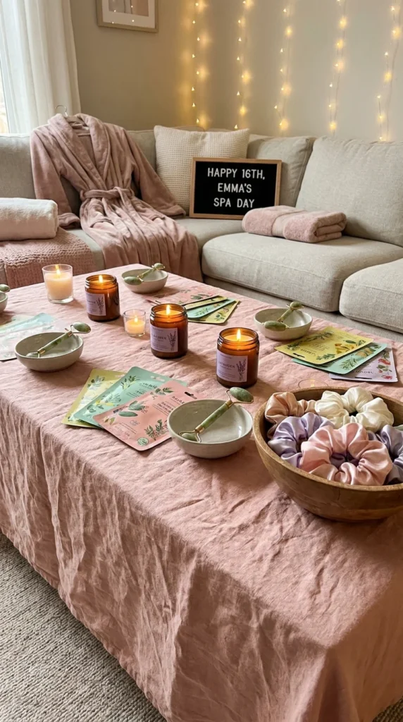 birthday ideas 14 year old girl spa