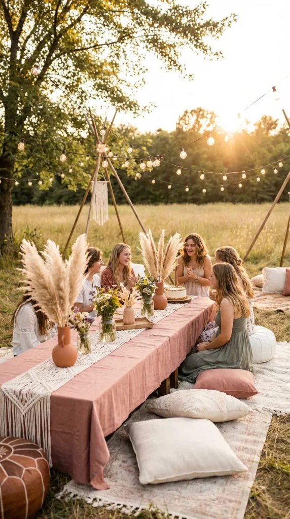boho birthday party ideas for teens