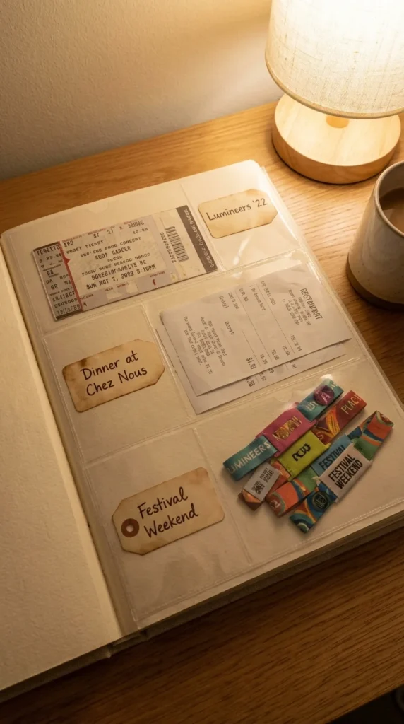 boyfriend scrapbook pages memorabilia