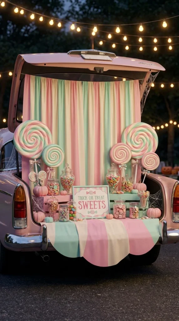 candy shop trunk or treat