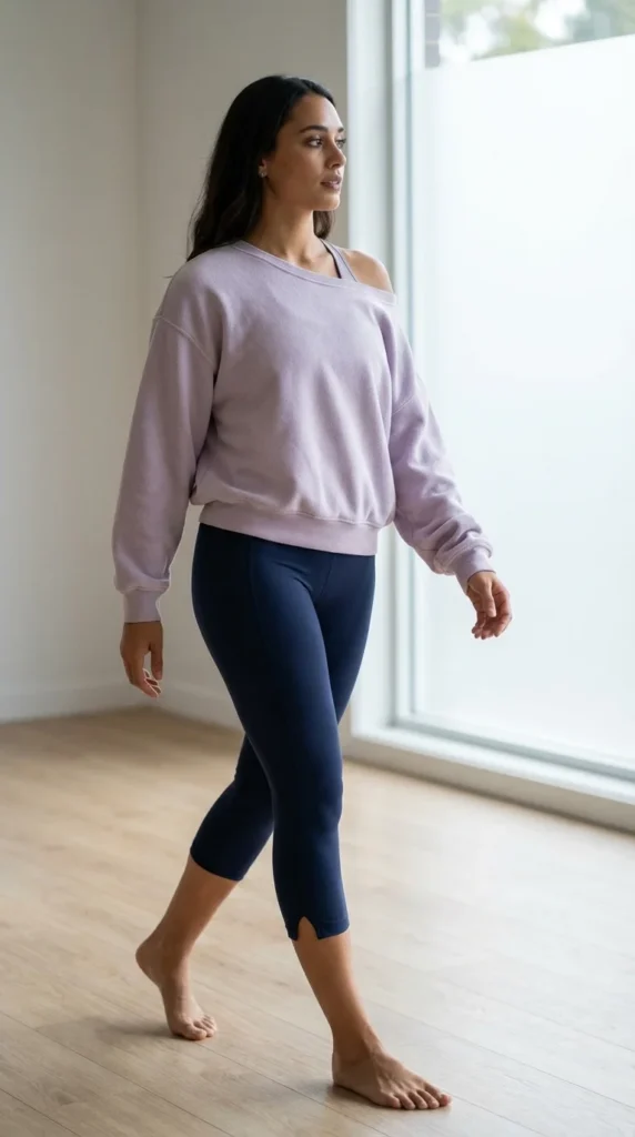 capri yoga pants outfit early 2000s