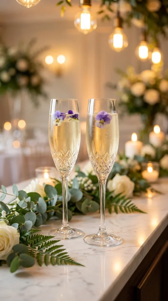 champagne cocktail for wedding