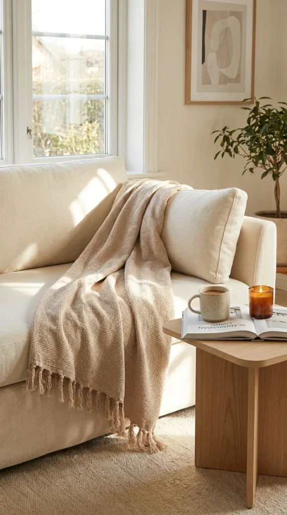 cozy home gift throw blanket