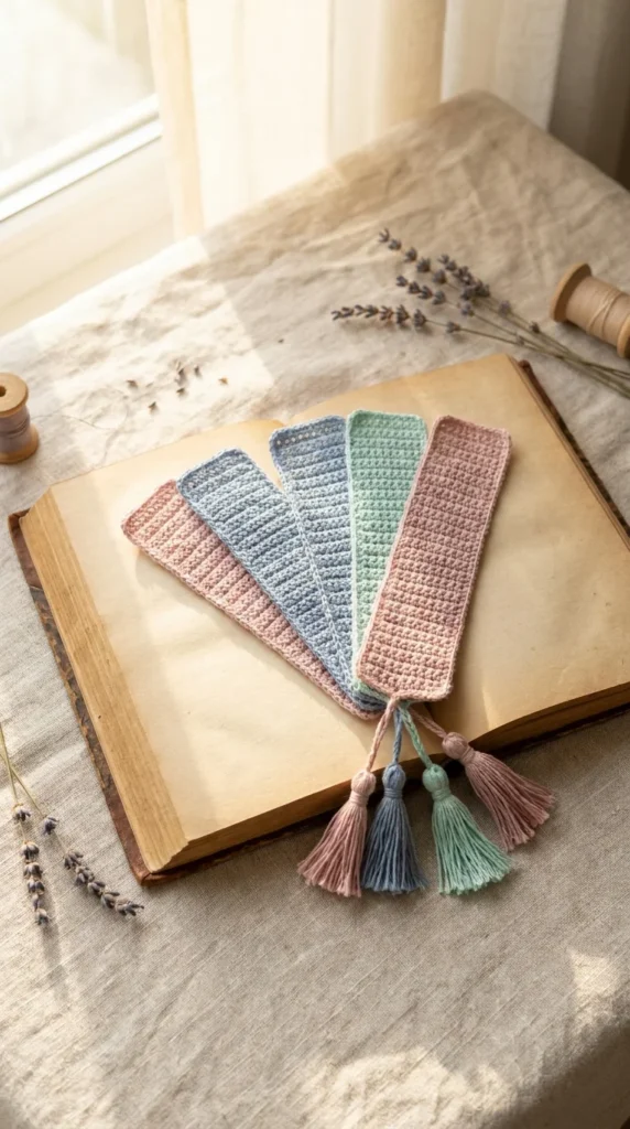 easy crochet bookmark beginner project