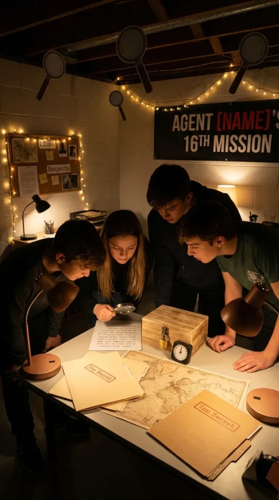 escape room birthday party for teens
