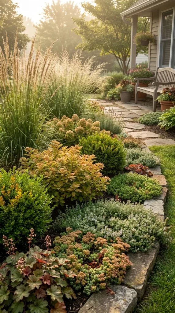 front yard flower bed ideas