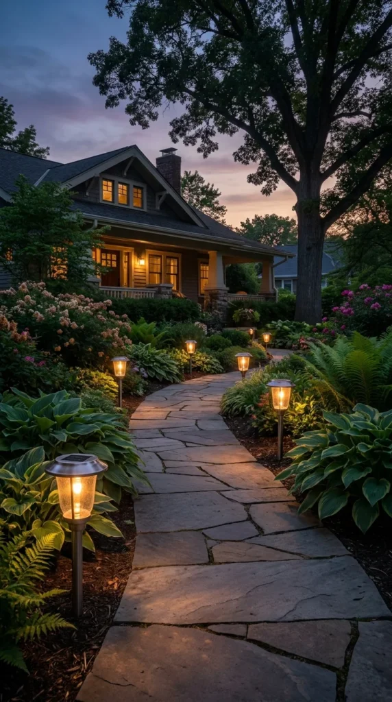 front yard walkway
