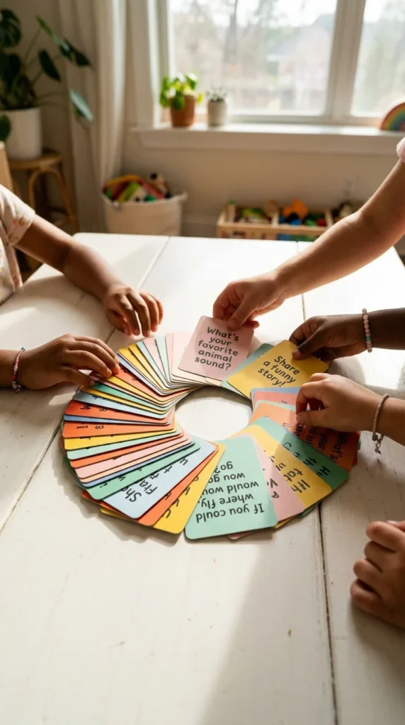 fun family conversation cards gift