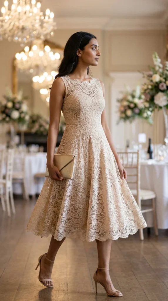 lace dress summer wedding guest