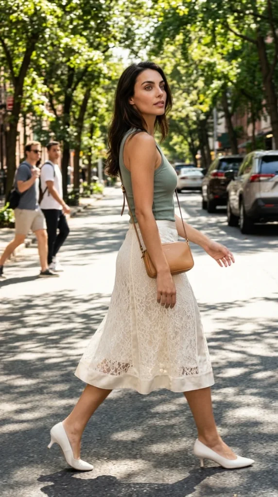 lace midi skirt summer trend 2026