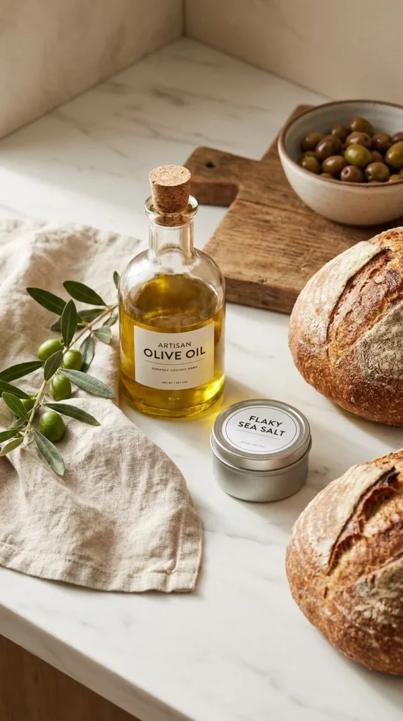 luxury housewarming gift olive oil set