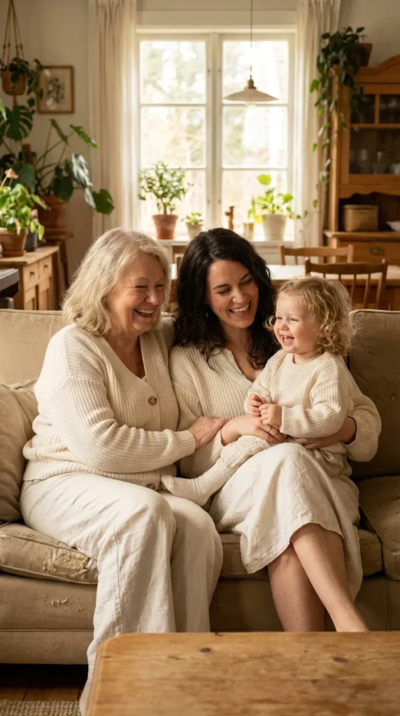 multi-generational family photos Mother's Day