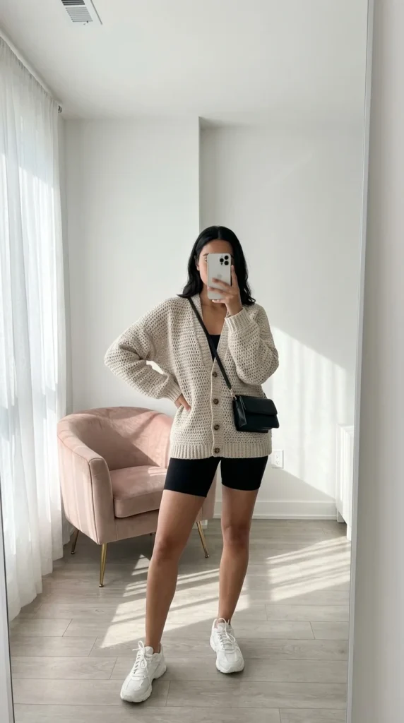 oversized crochet cardigan women casual