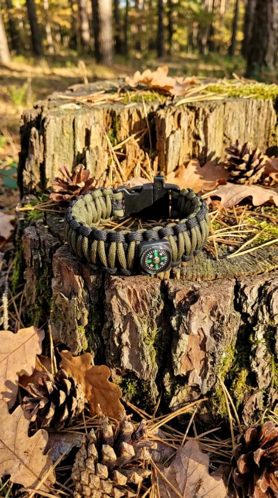 paracord bracelet survival hunter gift