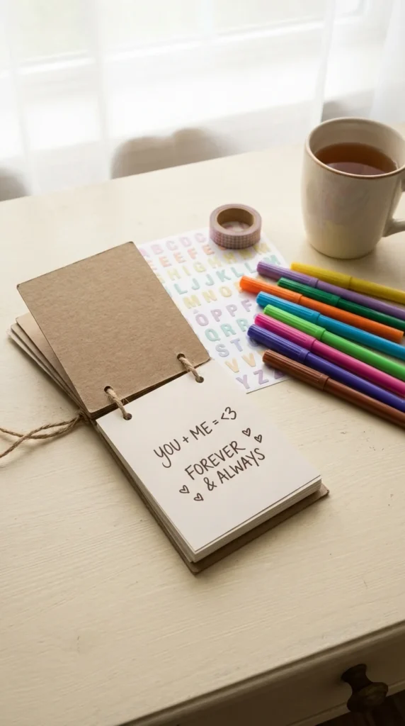 personalized memory book for boyfriend