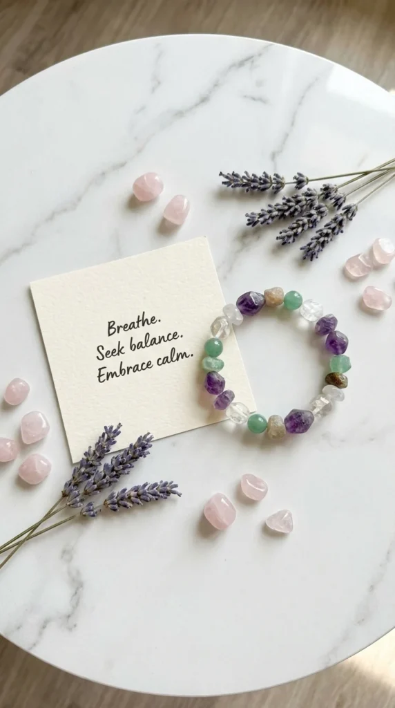 sentimental crystal bracelet gift