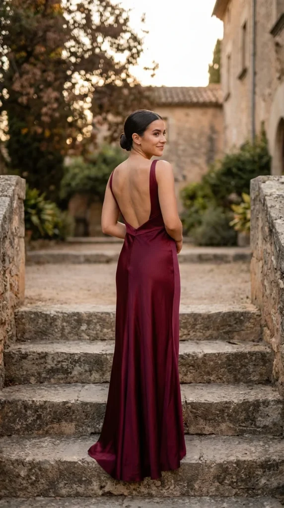 solo prom poses back shot dress