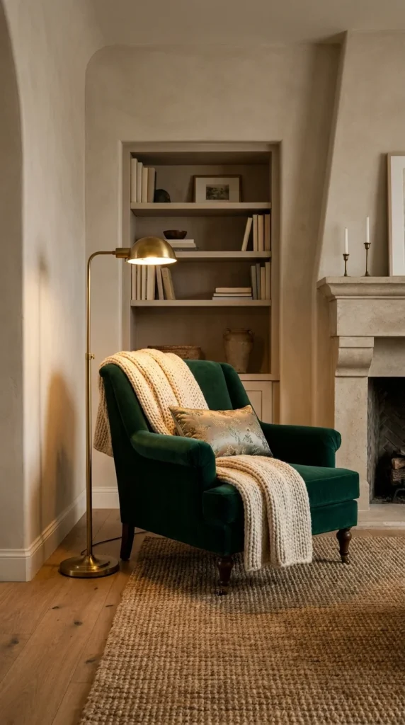 Accent chair living room design