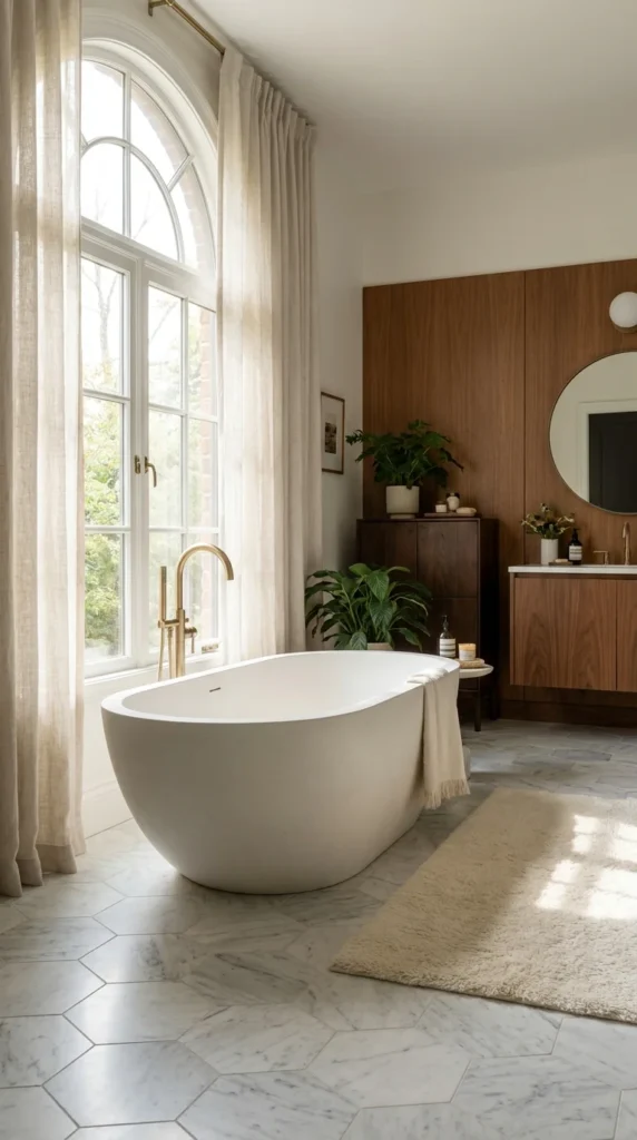 Freestanding bathtub retro MCM