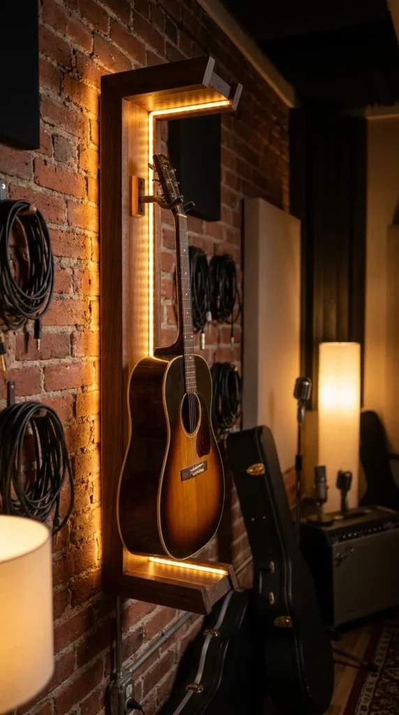 Guitar wall mount gift