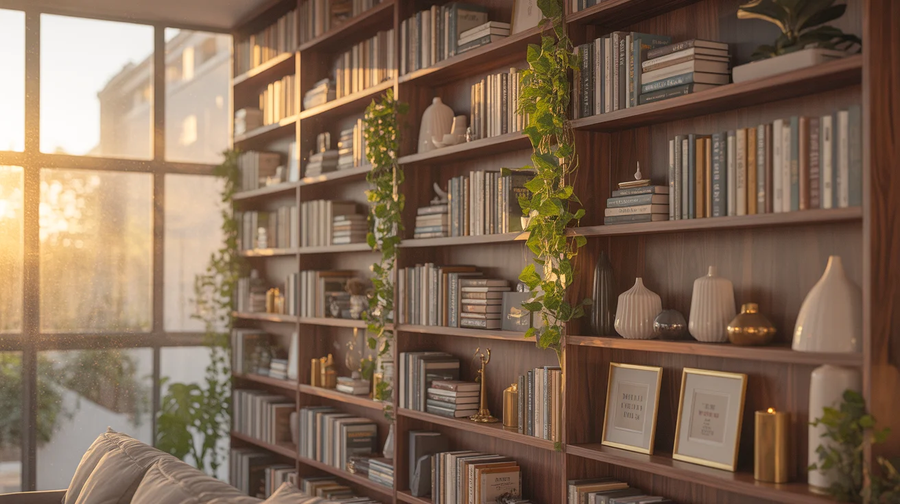 Living Room Bookshelf Ideas