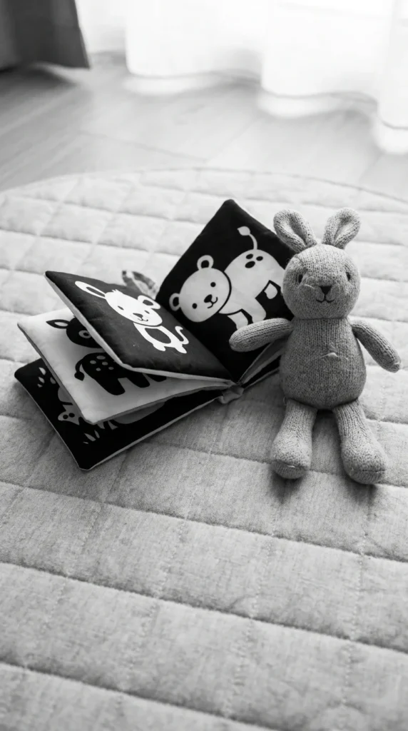 Newborn visual stimulation book