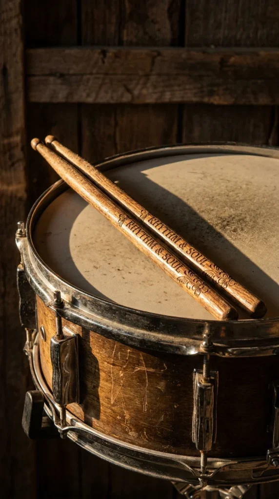 Personalized drummer gift sticks