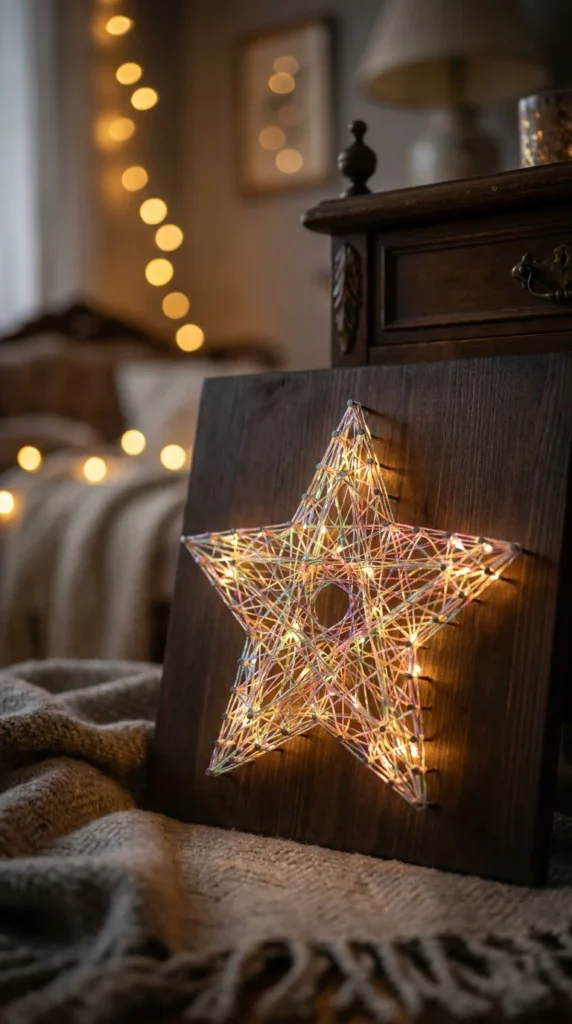 String art light kit girl