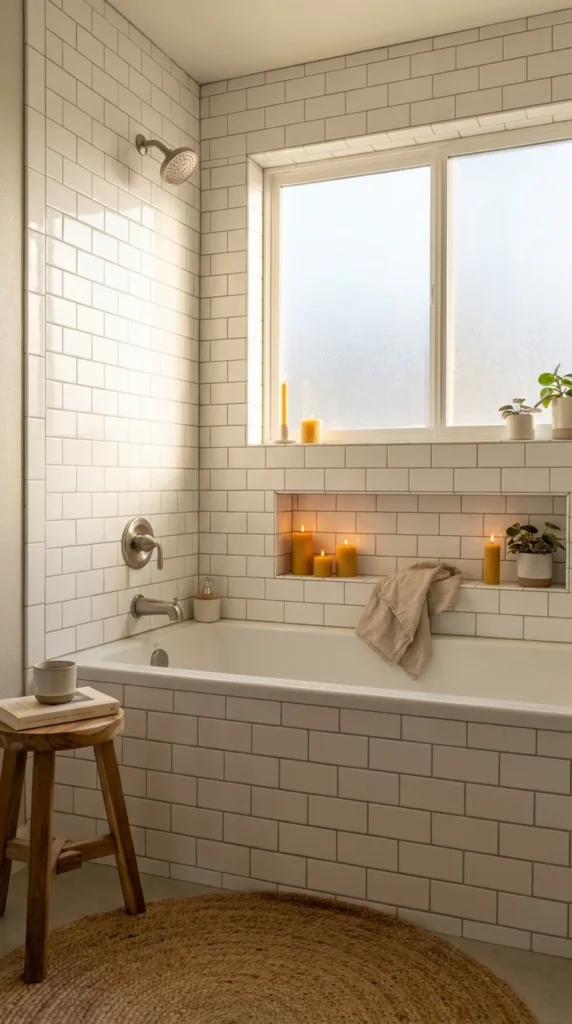 alcove tub small bathroom