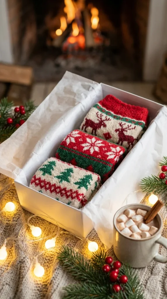 cozy socks budget staff gift