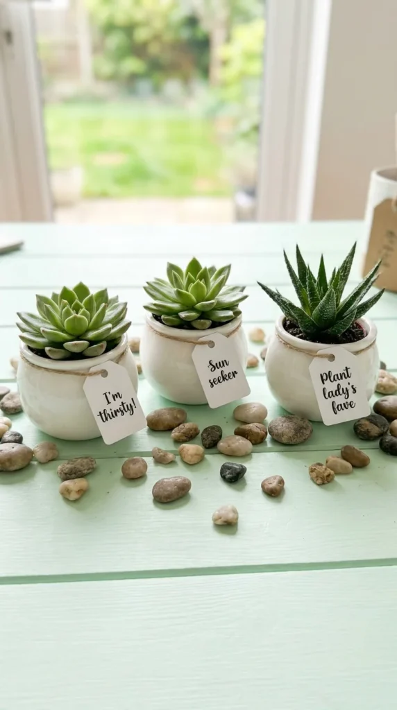 desk succulent staff appreciation gift