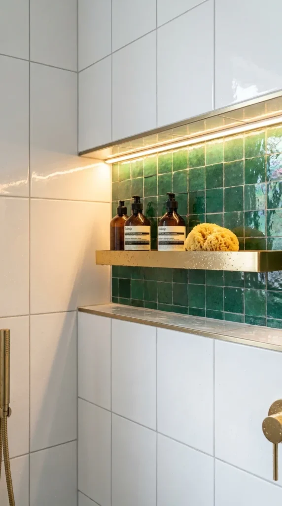shower niche tile ideas