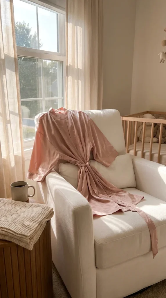 silk robe push present