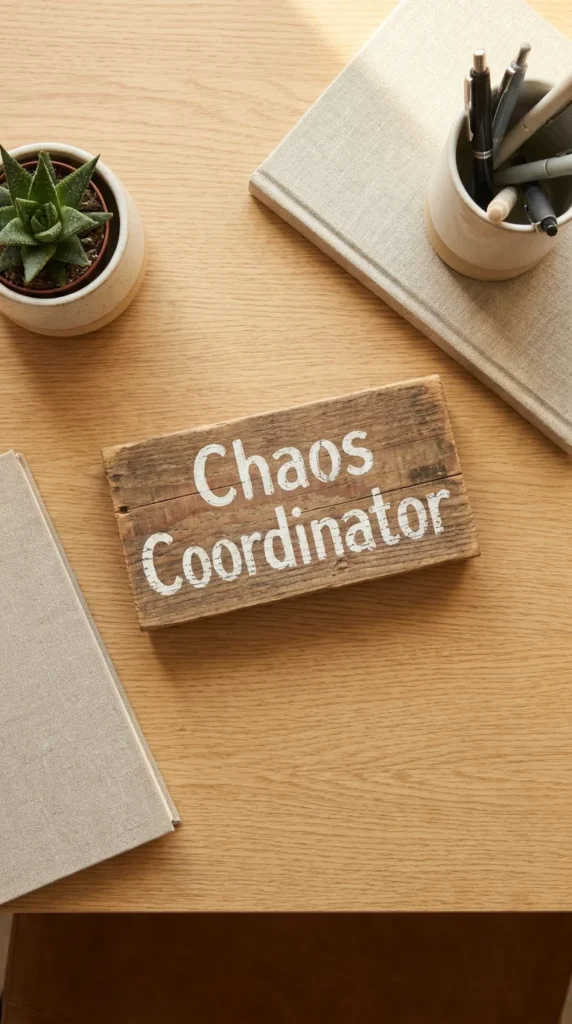 Aesthetic office gift admin desk