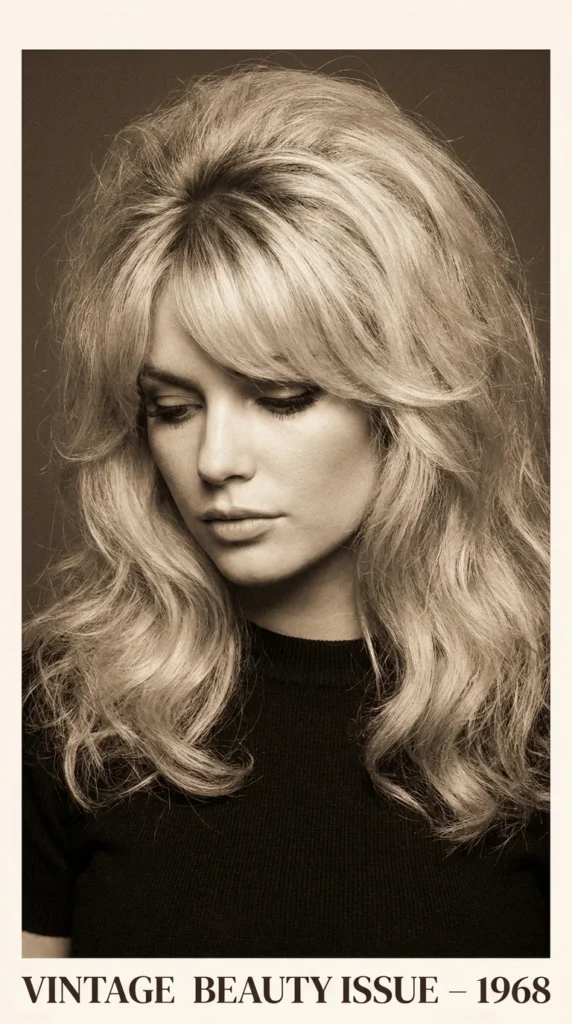 Bardot bangs vintage curtain fringe