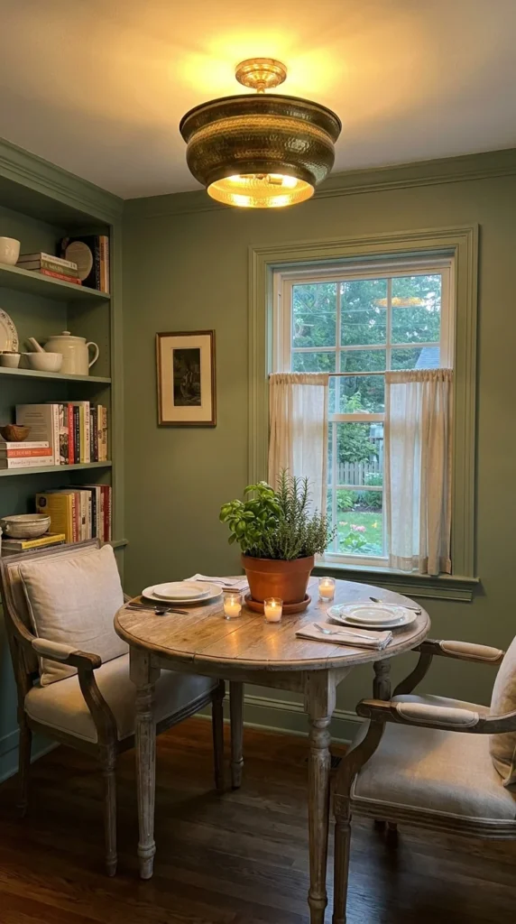 Flush mount dining room light