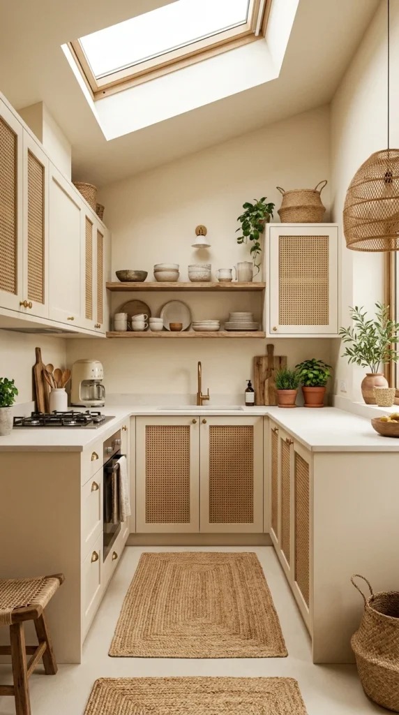 boho small kitchen decor
